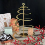 Spiralbaum aus Messing – dekorativer Weihnachtsbaum
